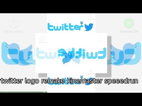 Twitter logo remake kinemaster speedrun ytpmv scan