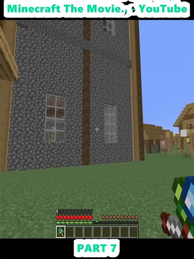 Creating a Villager City in Minecraft Movie