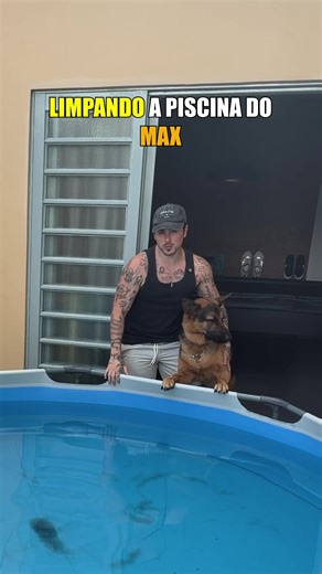 Como Limpar e Manter sua Piscina com Pastor Alemão