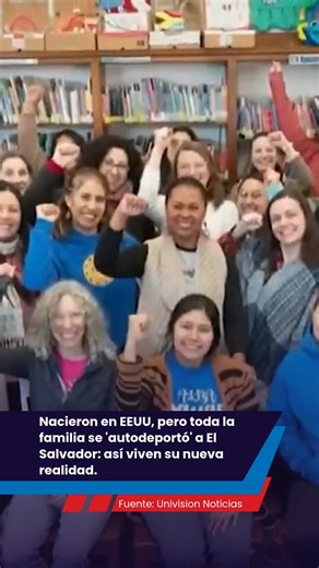 Nacieron en Estados Unidos 🇺🇸, pero hoy viven una realidad muy lejana a su hogar. Ellas son Elizabeth y Paola, ciudadanas estadounidenses de 10 años que viven en una aldea rural de El Salvador 🇸🇻. Su familia se vio forzada a 'autodeportarse' por las duras políticas migratorias, dejando atrás sus sueños en Milwaukee. 💔 Lo más duro es el anhelo constante de las niñas por regresar. "Queremos volver a nuestro país", le piden a su madre 😥. Para ella, no poder cumplirles ese deseo es un dolor qu