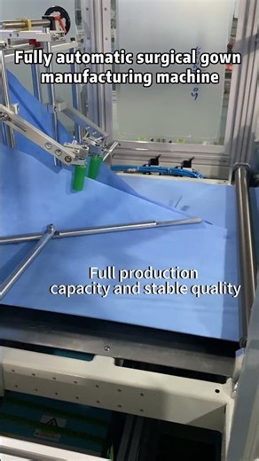 Surgical Gown Manufacturing Machine | Fully Automatic with Precision Gluing Technology