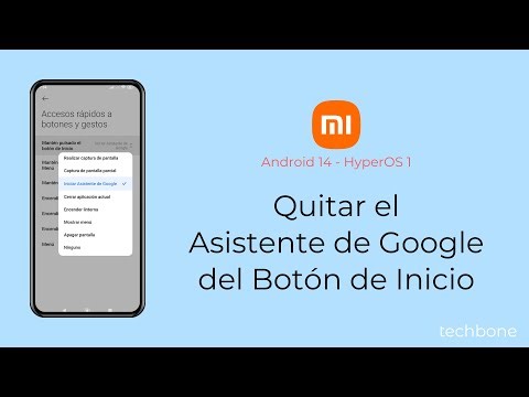 Quitar el Asistente de Google del Botón de Inicio - Xiaomi [Android 14 - HyperOS 1]