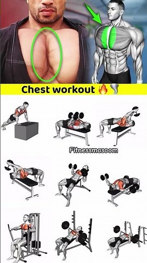 Full chest workout 💪