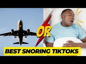 MUST WATCH Funny Snoring TikTok Compilation Video!