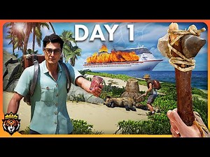 DAY 1 of Surviving the Bermuda Triangle - A New UNIQUE Island Survival Game...