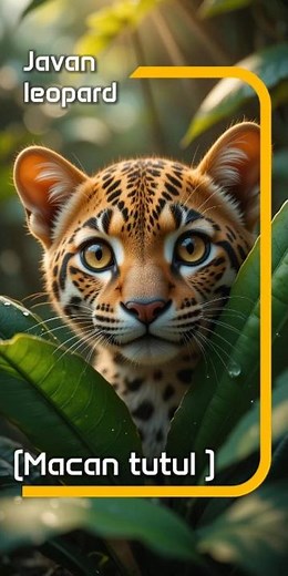 “Meet the Javan Leopard