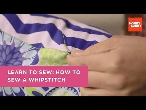 DIY Pillow: How to Sew a Whipstitch | Hobby Lobby®