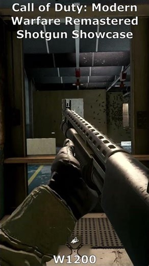 Call of Duty: Modern Warfare Remastered Shotgun Showcase #shorts #callofduty #cod #codmodernwarfare