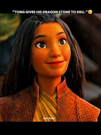 The Moment Tong Trusted Sisu 🐉✨ | Raya and the Last Dragon (Emotional Edit)”#raya #animated #shorts
