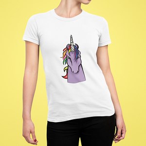 Angry Unicorn T-shirts - Etsy Australia