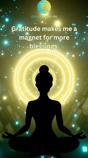 Luck & Gratitude Affirmations #shorts