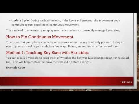 Understanding Pygame Player Movement: Why Does the Rect Continue to Move?