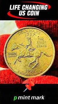 Collectors Pay BIG Money For This 1999 Delaware Quarter! 🔍
