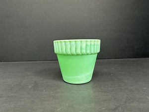 Rare Vintage Akro Agate Light Green Slag Glass Flower Pot No. 300F – UV Reactive Planter – Art Deco Garden Decor – Collectible Uranium Glass - Etsy