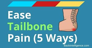 5 Ways To Relieve Tailbone Pain (Coccydynia) - PostureFlow (formerly Back Intelligence)