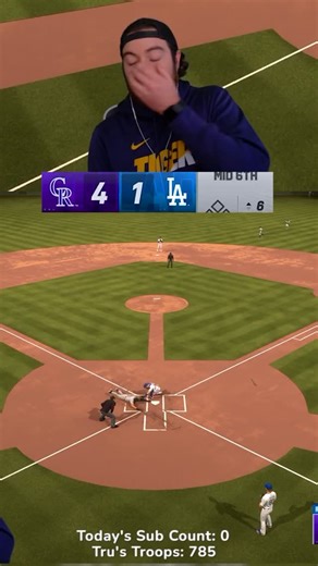 Tru on Instagram: "What’s the slowest speed that can hit an inside-the-park home run in MLB The Show...but from 99 speed?🤔 (Part 34) #mlbtheshow #mlbtheshow25 #mlb #baseball #explore"