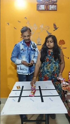 tic toc toe game ll challenge 🥰#shorts #short