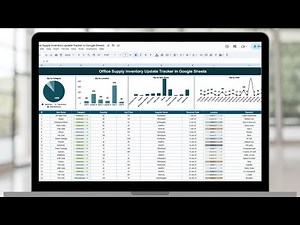 Office Supply Inventory Update Tracker in Google Sheets
