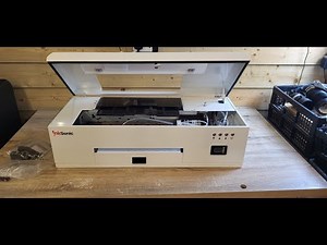 Whats In The Box InkSonic R1390 A3+ DTF Printer C13 DTF Unboxing Direct To Film Transfers Printing