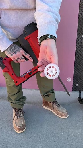 Effortless Insulation Fastening with Hilti GX-IE