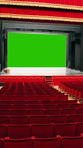 Cinema Chroma Key - Movie Theater Green Screen Effects #Shorts