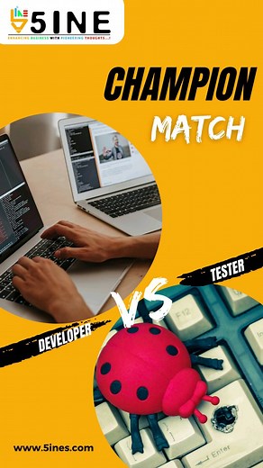  "The Ultimate Tester vs. Developer Showdown!" ️‍♂️ Buckle up for...