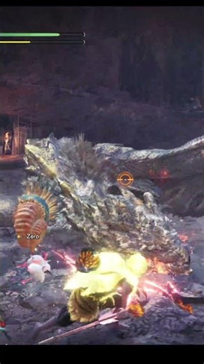 MHWI Bow Gold Rathian