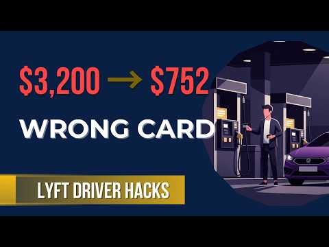 The Gas Cashback Card Stack That Saves Lyft Drivers $752 a Year (2026 Math)