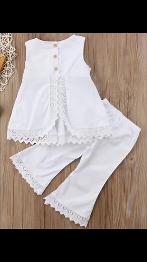 Adorable Open Shirt Frock Designs for Baby Girls