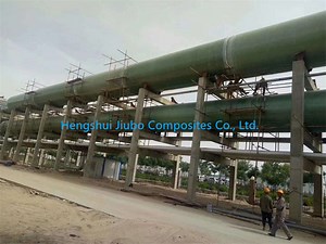 [Hot Item] Fiberglass Polyester Resin FRP Pipes with Corrosion-Resist Properties