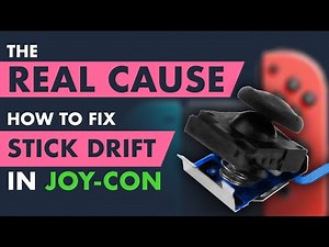 Stick Drift Tutorial - Damaged or Dirty? and How To Fix It | Nintendo Switch Joy-Con Controller