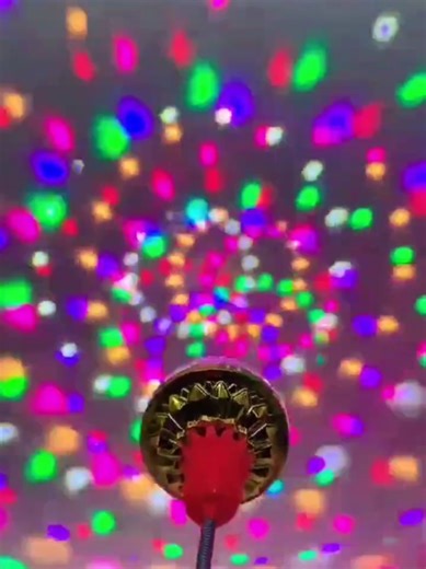 Rotating RGB LED Light Bulb for Disco Parties