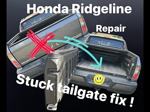 Honda Ridgeline Tail Gate repair , tail gate wont swing open.