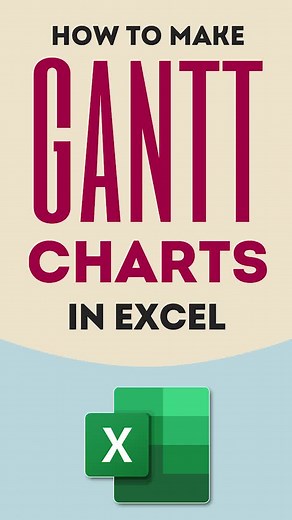 How to make Gantt Chart in #excel #tiktoktaughtme #tutorial #spreadsheet #excelpro #learnexcel #exceltips #exceltricks #office365 #examready #office