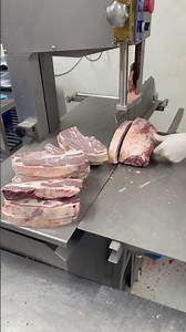 How to Cut AU Lamb Leg Steak Like a Pro #usa #meat #latiao #beef #food #machine #asmr #steak #asmr