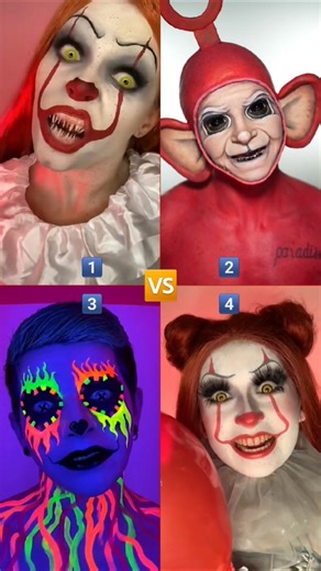 Which Halloween Artists 🎨 Is Best? ‪@MrChannd‬ #itsfacebeauty #makeup #halloweencostume #shorts
