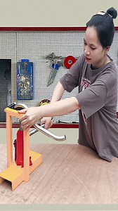 38K views · 181 reactions | You Will Be Surprised To Know This Girl Made A Metal Bending Machine Using A Hydraulic Jack | Woodworking Skill | Facebook