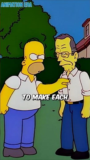 What Happens When George W Bush Moves Across The Simpsons? #thesimpsons