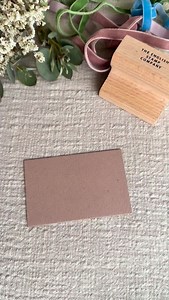 We have always had a lovely range of text stamps in all sorts of font styles, but we are a little obsessed with our two latest additions. A gorgeous, swishy new script and a sweet handwritten style, that both stamp beautifully crisp impressions and work for so many occasions. From birthdays and Easter to congratulations, good lucks and little everyday notes, they are such an easy way to add a thoughtful finishing touch to your hand made crafts. You’ll find them all listed under our ‘What’s new’ 