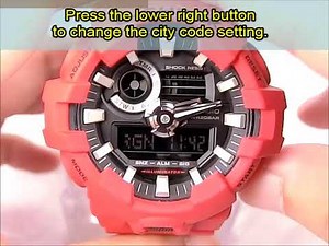 Video Tutorials - Timepieces(Watches) - Manuals - Support -CASIO