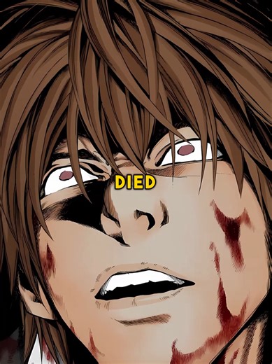 the real death of ligth yagami #fyp #animefyp #deathnote #lightyagami #llawliet