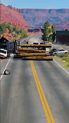 Realistic Car Crash Simulation #25