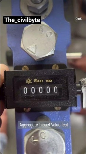 Impact value test of Aggregate #AIV #construction #shorts #civilengineering
