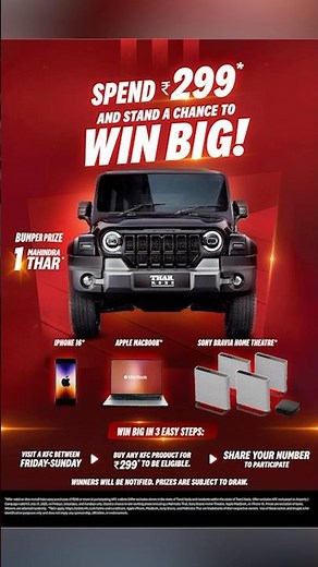 The Epic Weekend Offer at KFC is here: Friday to Sunday😊