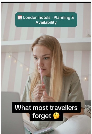 🛎️ London hotels “sold out” nights aren’t always the full story. A hotel can be free for some of your dates and gone for others – which is why one place can’t always cover a 5–7 night stay. By combining two nearby hotels, you can fill the gaps, get more options for the same week, and often land on a better overall trip. #londonhotels #londontravel #hotelhacks #citybreak #TravelTok
