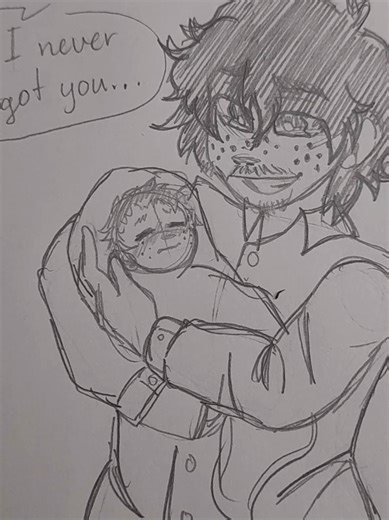 after the war, starting 3rd year at UA, Izuku couldn't sleep after what happened, he got out of bed, got himself water and stood outside for some fresh air, but suddenly he start seeing a ghost of an unknown person beside him, noticing he looked like him but older.. i wonder who it is? CRINGE I KNOW TT #mha #myheroacademia #izukumidoriya #hisashimidoriya #inkomidoriya
