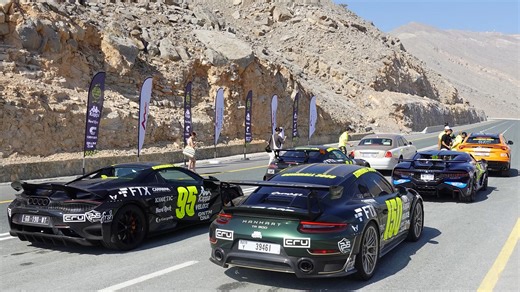 Full send on the Gumball 3000