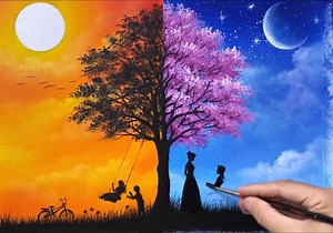 481K views · 3.4K reactions | Then and Now Art Painting #Painting | T-Art | Facebook