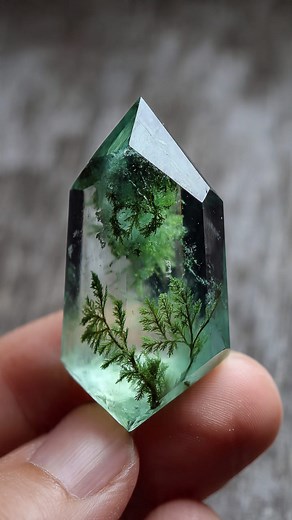 Emerald dendrit 😍 #emerald #dendrite #quartZ | Gemstone and jewelry