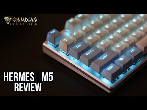Gamdias Hermes M5 White Mechanical Keyboard Review - I Love this Keyboard!!!